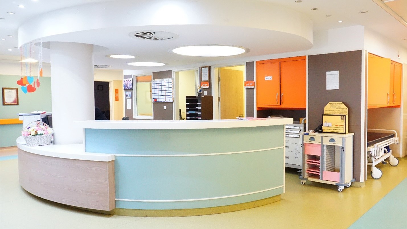 نمایی از بیمارستان یاس